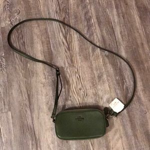 Coach cross xbody pouch
